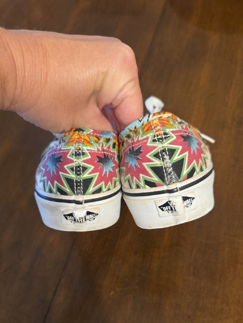 Vans Women's 80s style Multicolor Graphic Sneakers - Picture 3 of 5